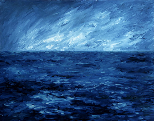 Sean McGrath ocean painting